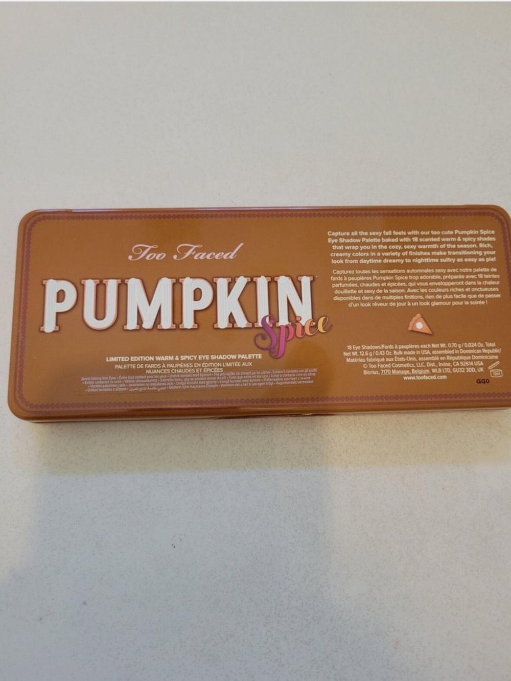 Too Faced Pumpkin Spice Limited Edition - Picture 6 of 6